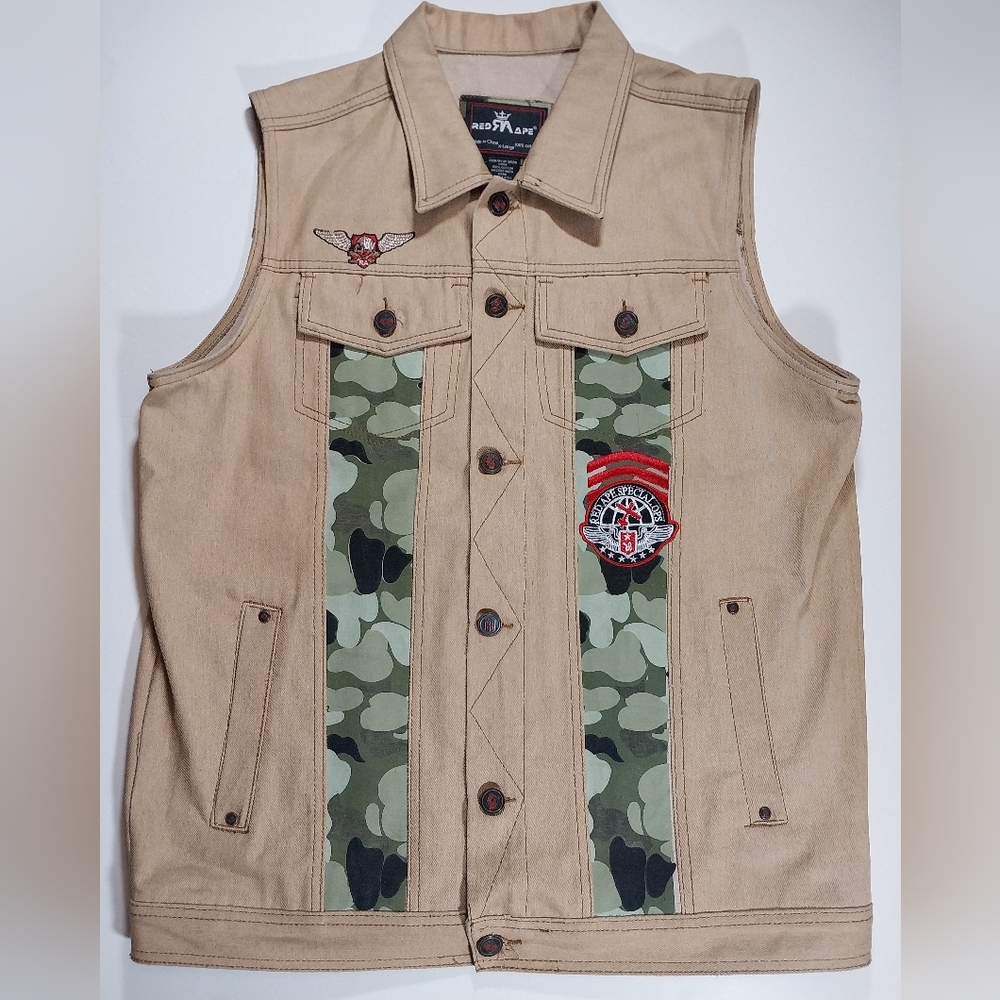 Red Ape Y2K men's size XL vest.